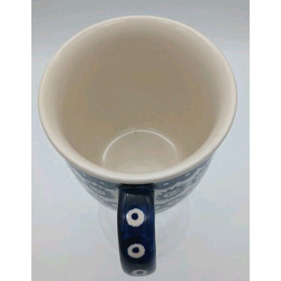 Boleslawiec Polish Pottery Mug Handmade In Poland - Picture 5 of 8
